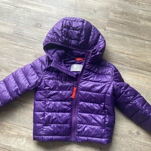 Primary Kids’ Purple Winter Coat 2T